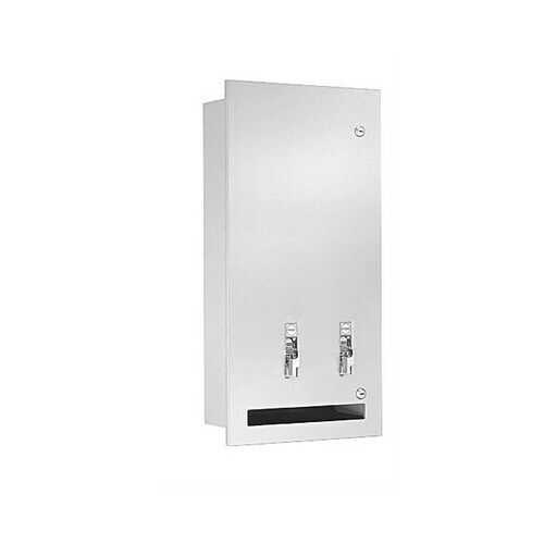 Bradley 4017-104000 Semi-Rec Napkin/Tampon Vendor